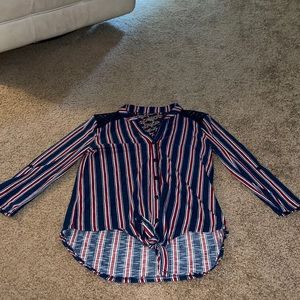 stripped blouse